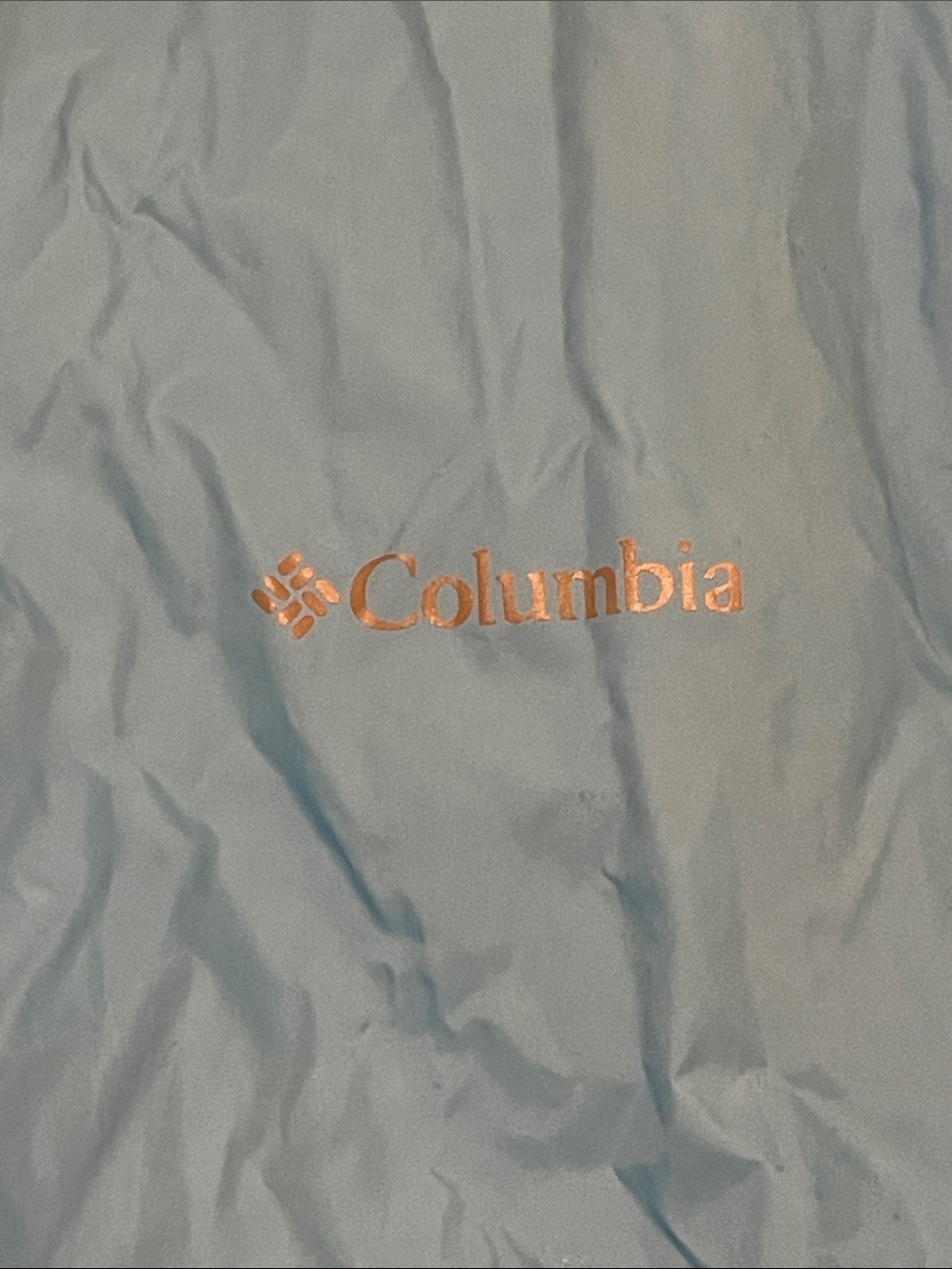 packable raincoat Columbia Light Blue Women's jacket - Picture 7 of 10